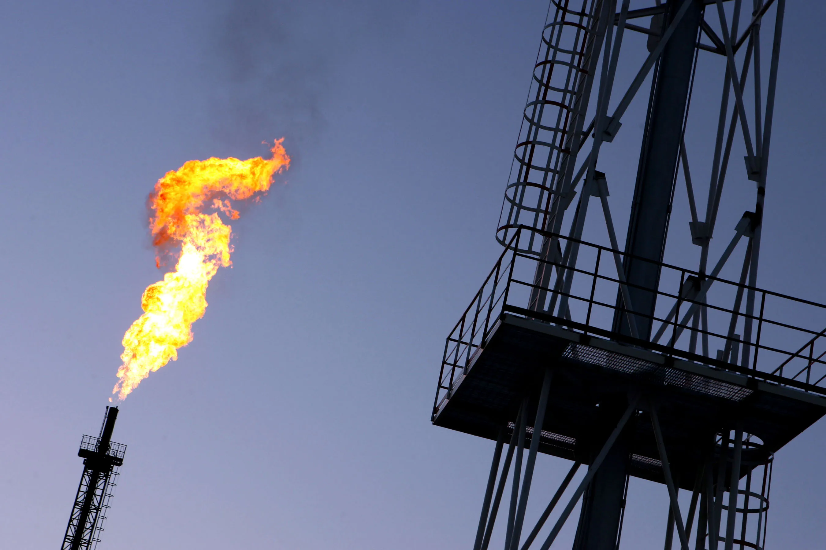 Emissions from flaring, or burning of natural gas, methane and hydrogen sulphide associated with oil production, are rising.