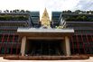 The parliament building in Bangkok.