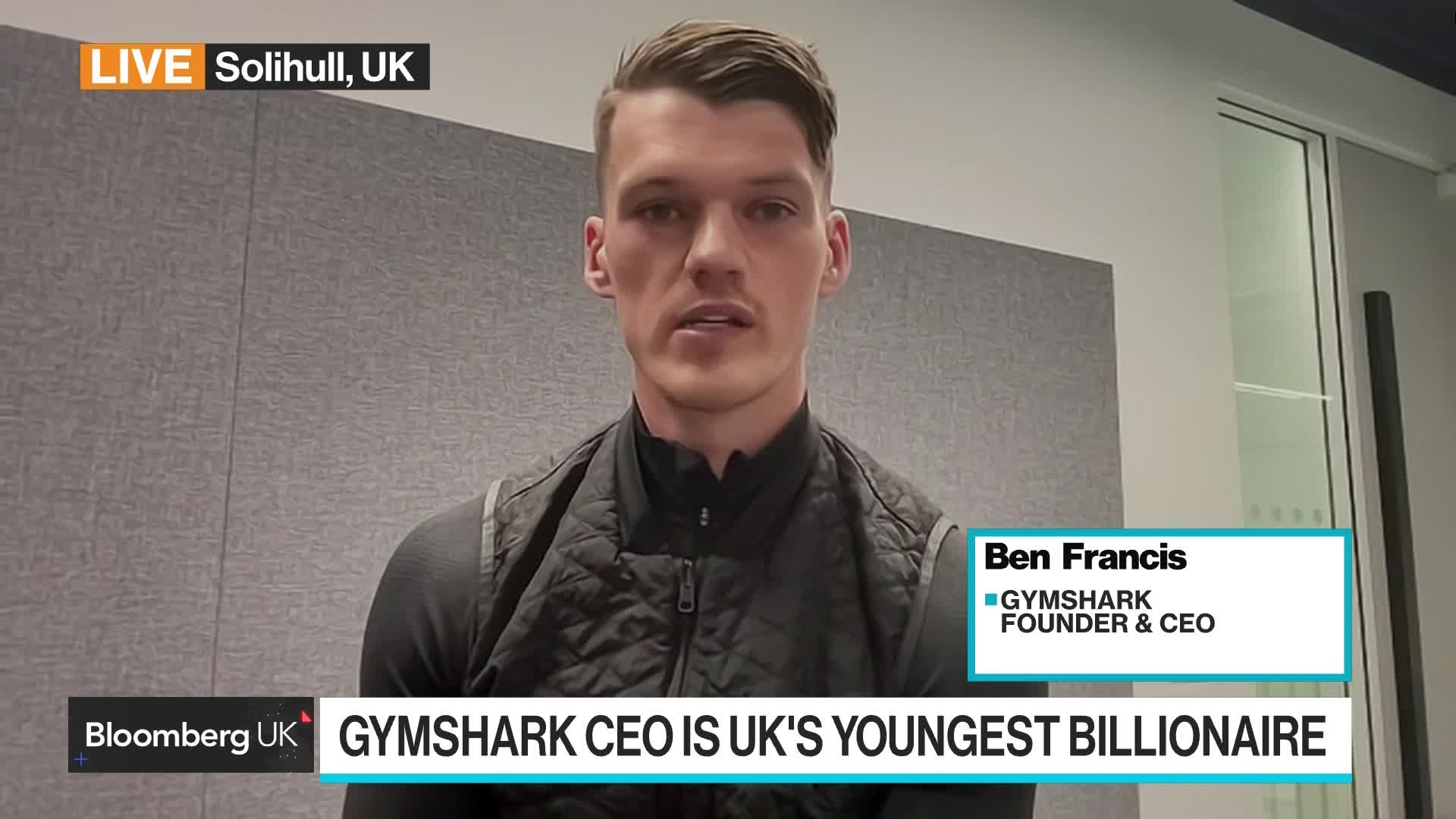 Watch Gymshark CEO: Positive About Investing in UK Going Forward