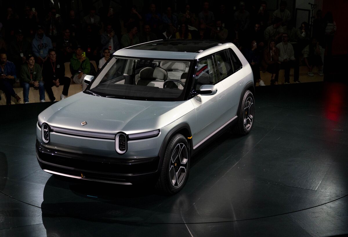 VW Latches Onto Rivian in $5 Billion EV Pact to Regain Momentum - Bloomberg