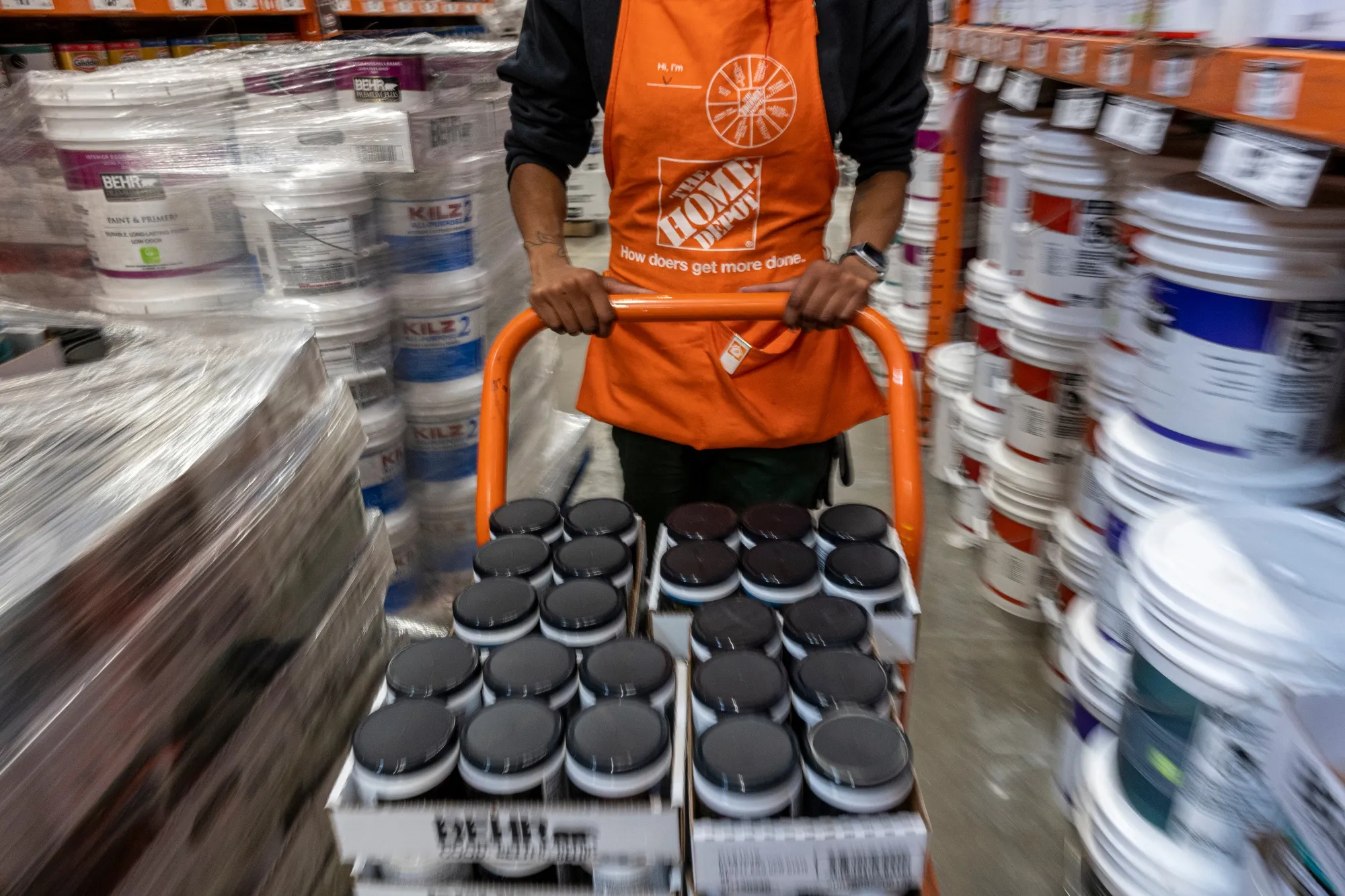 A Home Depot Store Ahead Of Earnings Figures