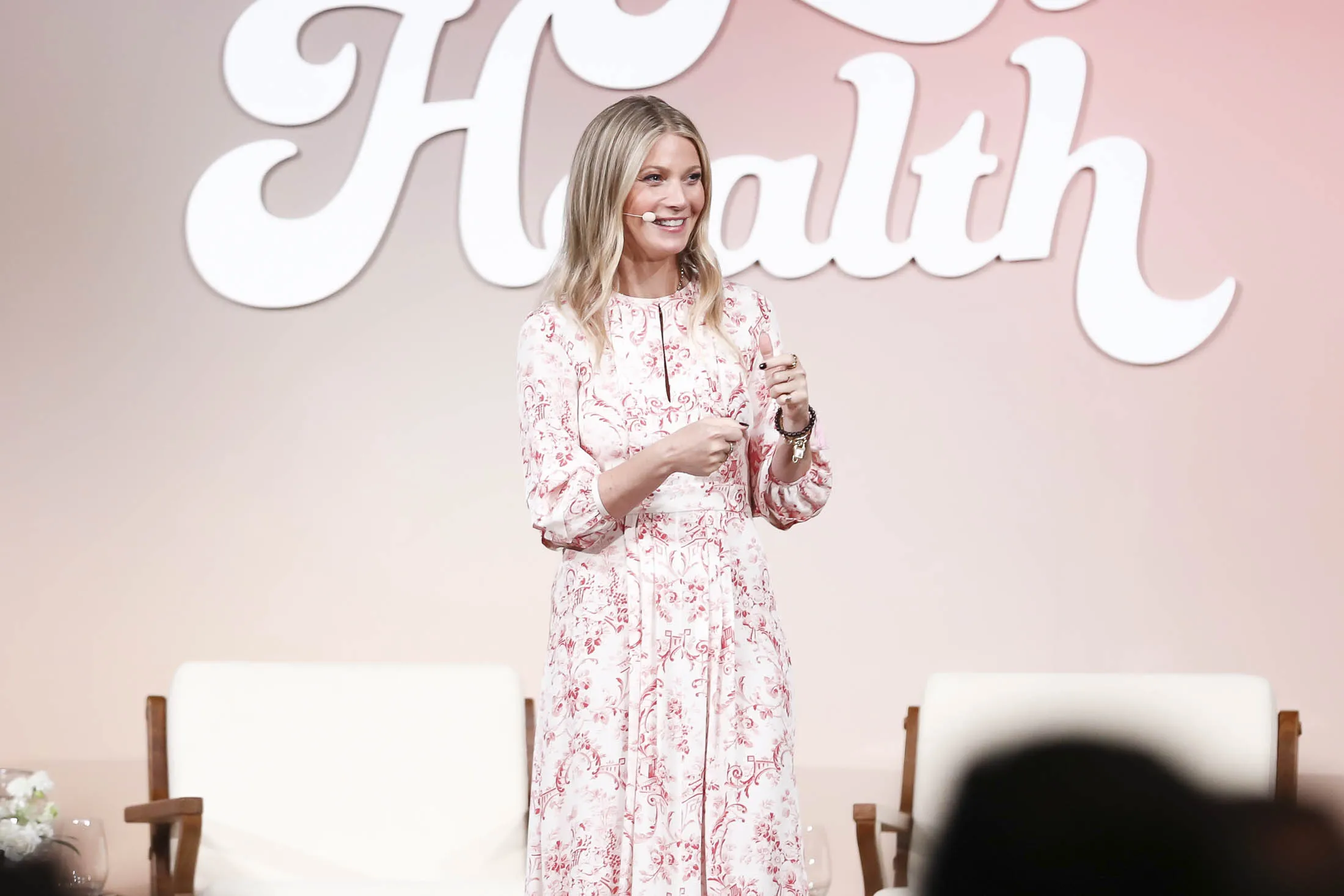 Paltrow holding court