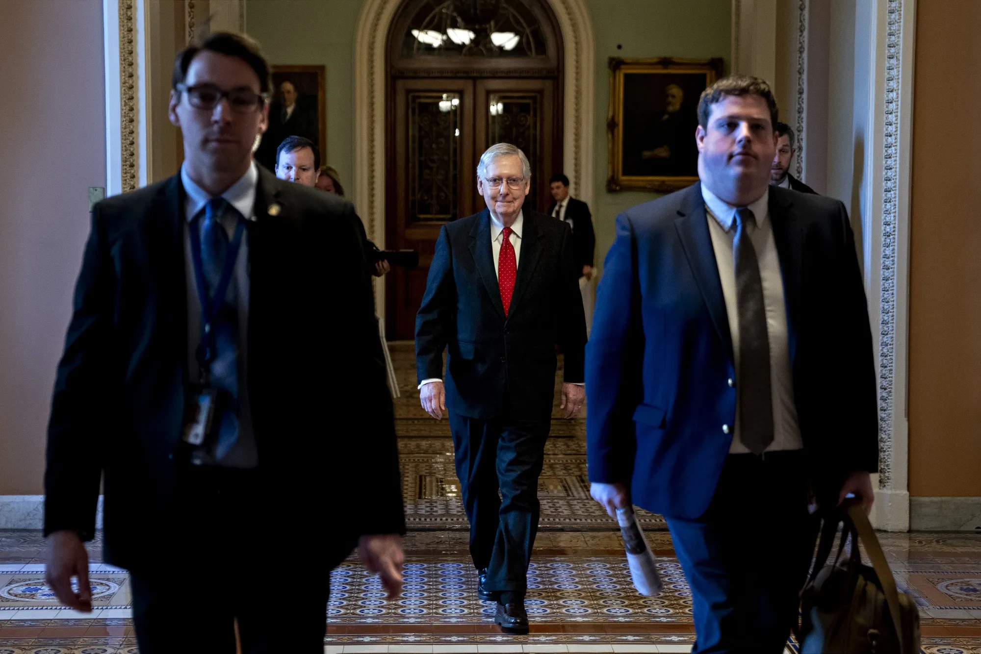 Trump Impeachment Trial Opens in US Senate With Rules Fight - Bloomberg