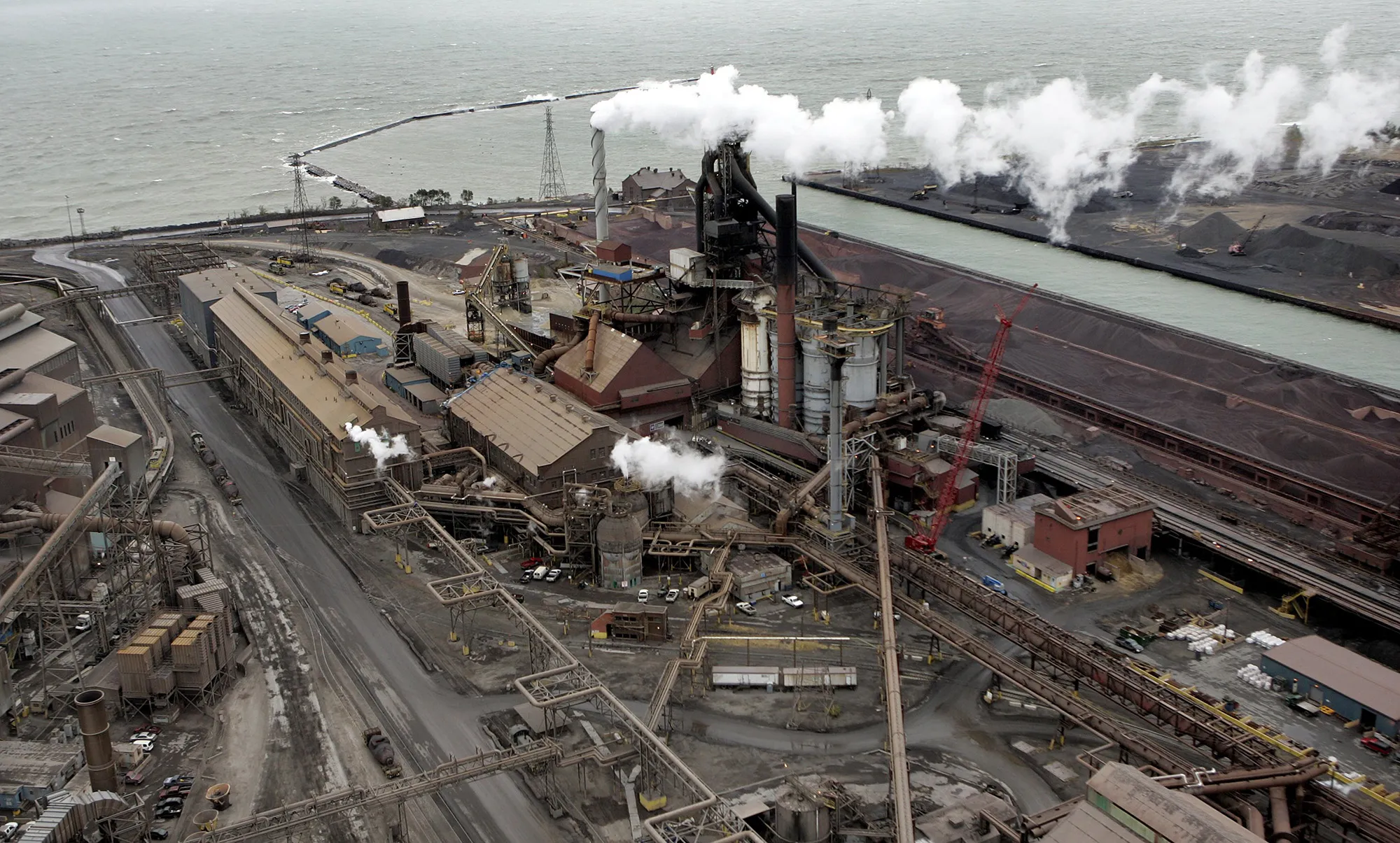 U.S. Steel plant in Gary, Indiana.