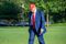 President Trump Returns To White House From New Jersey