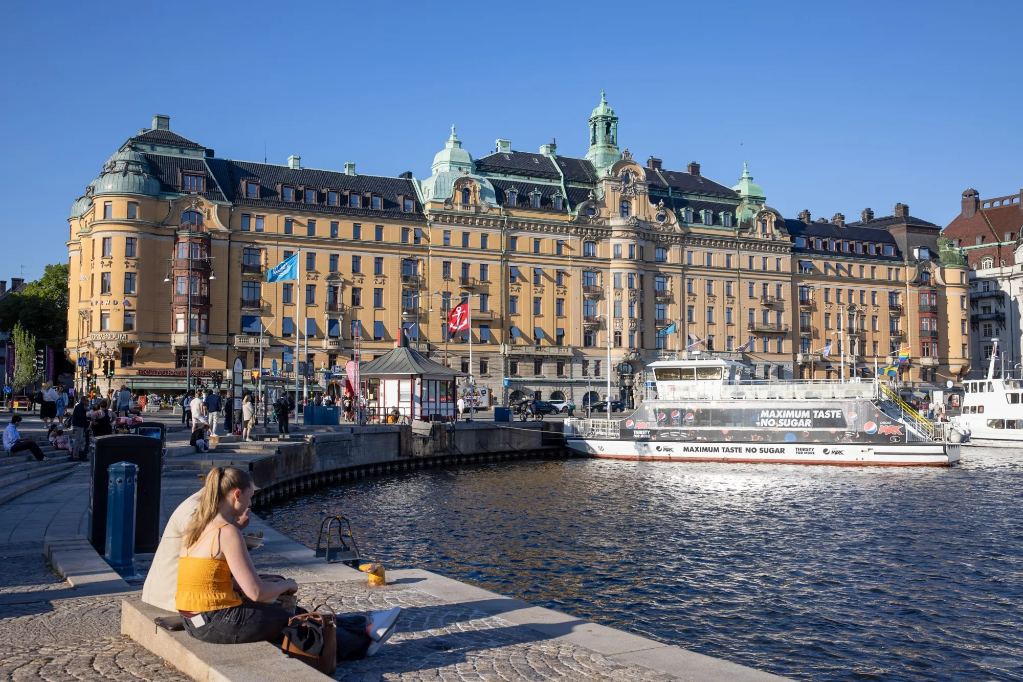 The building housing the headquarters of Samhallsbyggnadsbolaget i Norden AB&nbsp;(SBB) in Stockholm, Sweden.