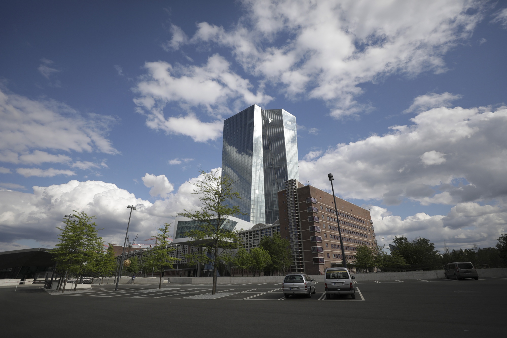 The&nbsp;European Central Bank&nbsp;headquarters in Frankfurt.