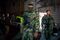 Soldiers in Ituango accompany a police operation against armed groups.