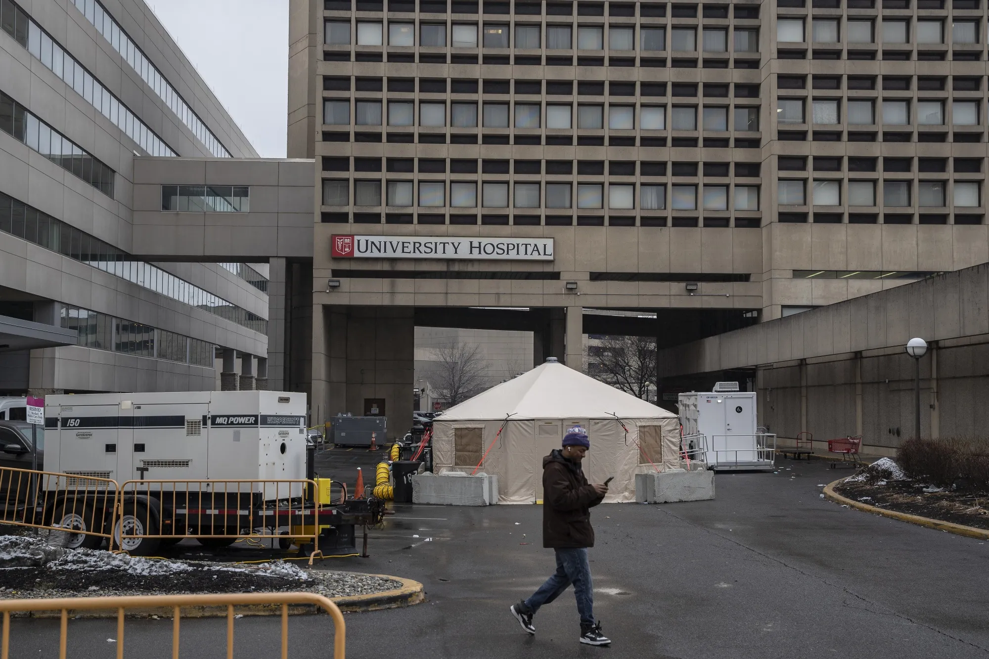 University Hospital in Newark, New Jersey