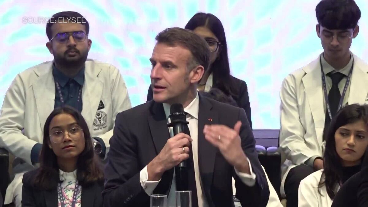 Macron Says Social Media’s Free Speech Arguments Are ‘Bullshit’