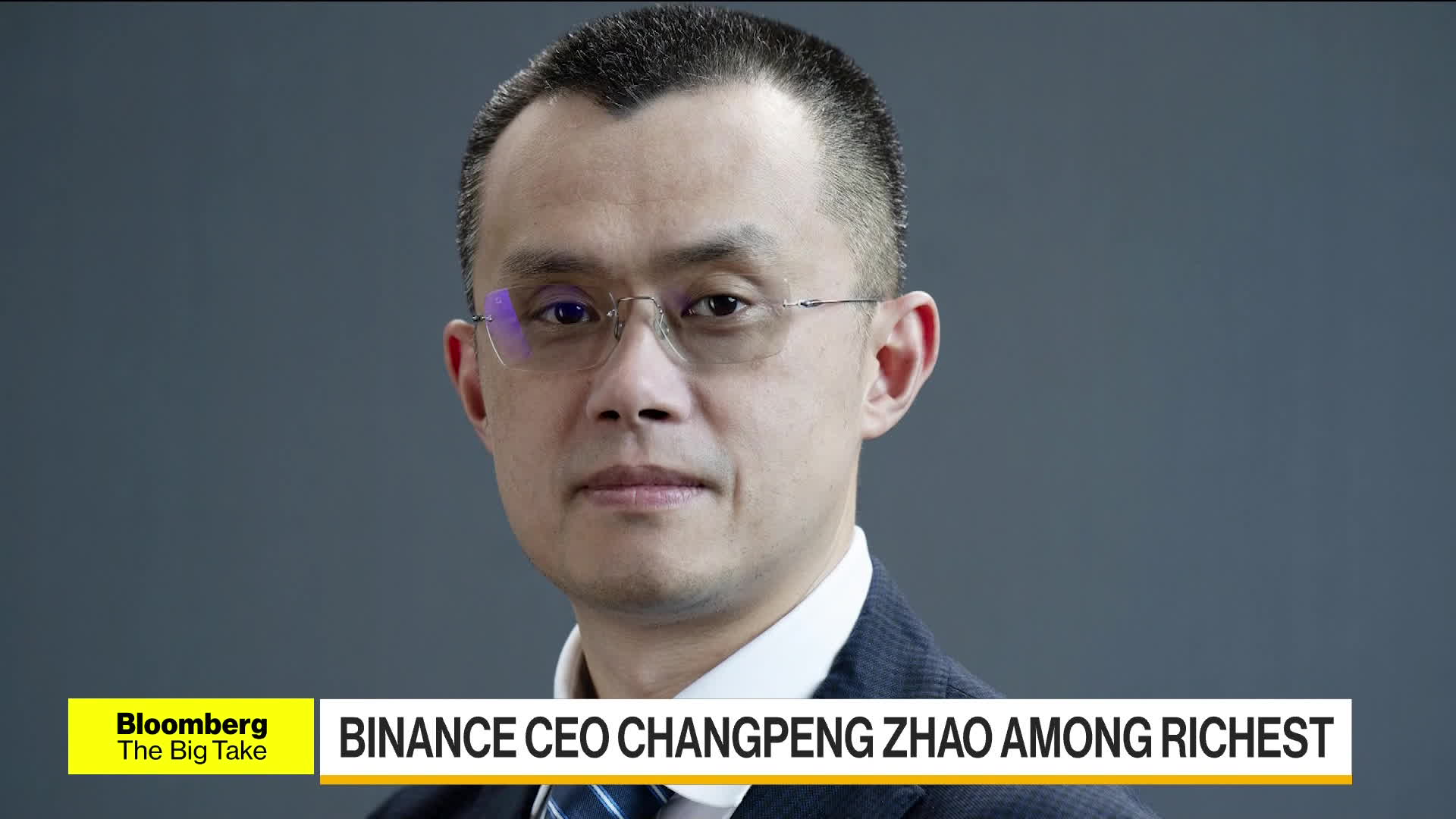 Watch Binance CEO Changpeng Zhao Is Worth Over $100 Billion - Bloomberg