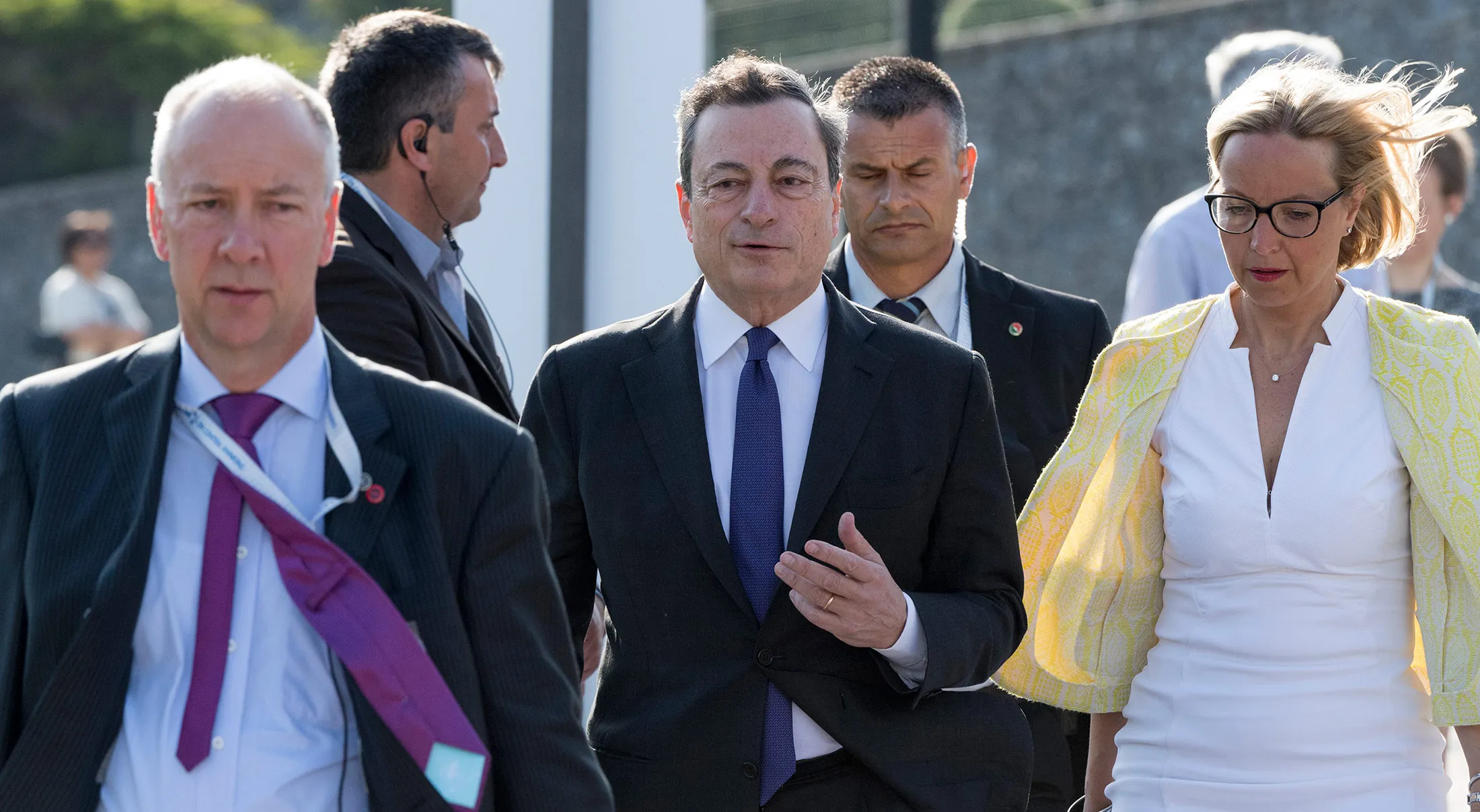 ECB President Mario Draghi.
