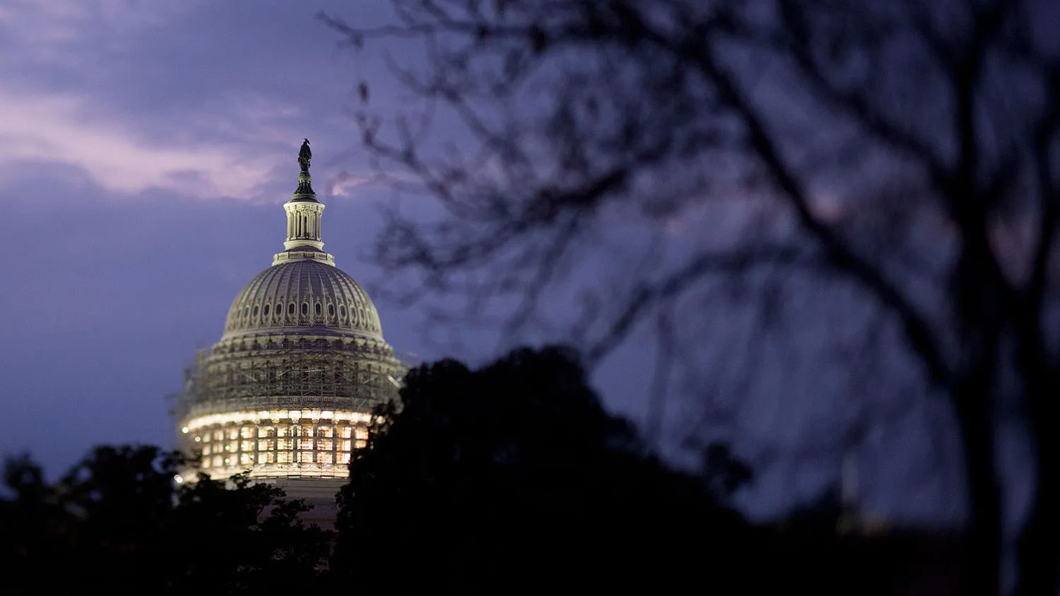 The U.S. Capitol Building stands in this photo taken with a tilt-shift lens in Washington, D.C., U.S., on Friday, Oct. 3, 2014.
