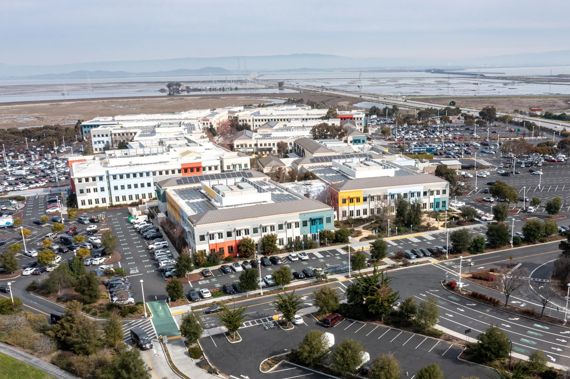Meta headquarters in Menlo Park, California.
