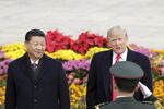 U.S. President Donald Trump's Second Day In Beijing 