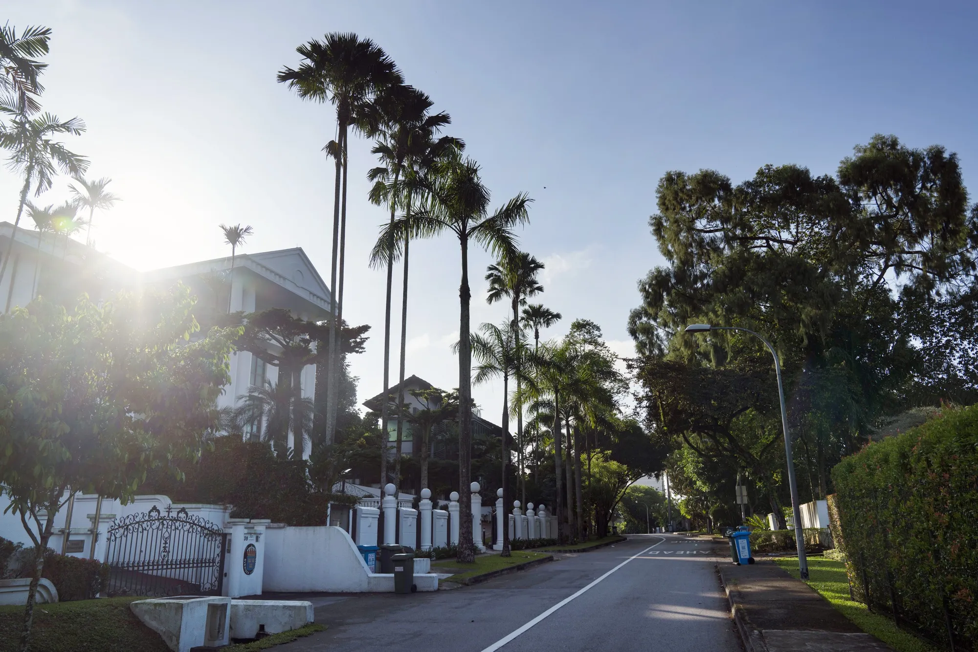 Houses in the Caldecott Hill area.&nbsp;Singapore’s considerable wealth has been built on its status as a stable, open, technologically advanced economy with low taxes.