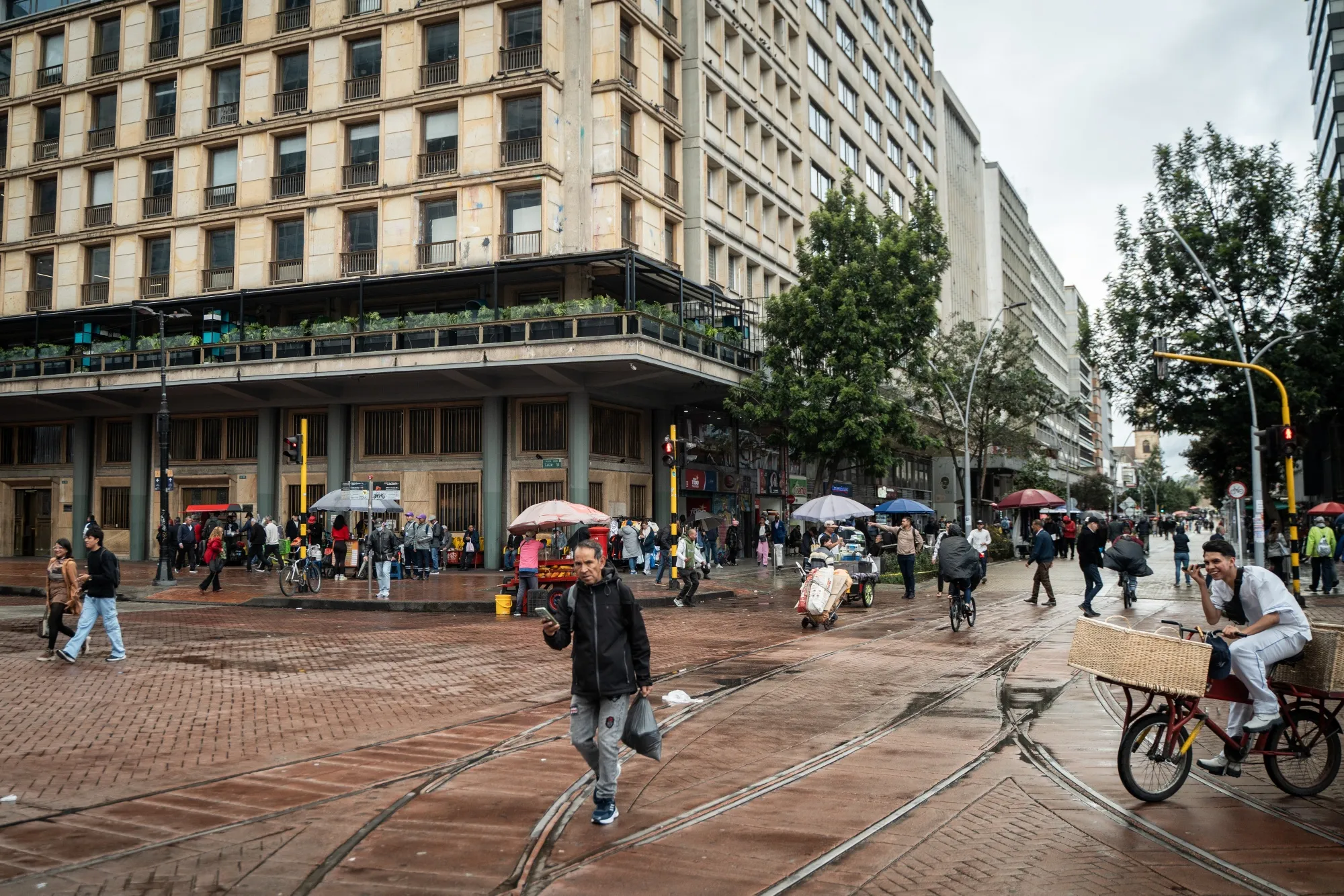 The Colombian Central Bank in Bogota.