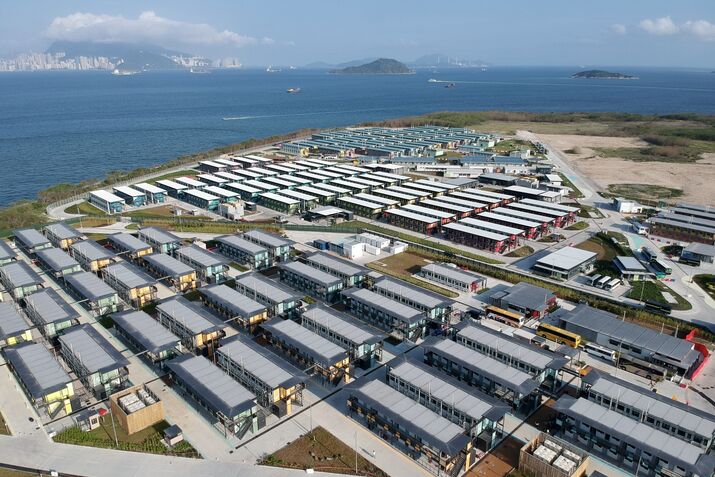 Penny's Bay Quarantine Centre In Hong Kong