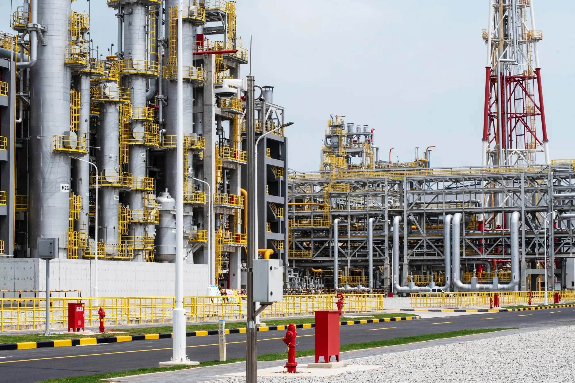 中国にあるBASF工場