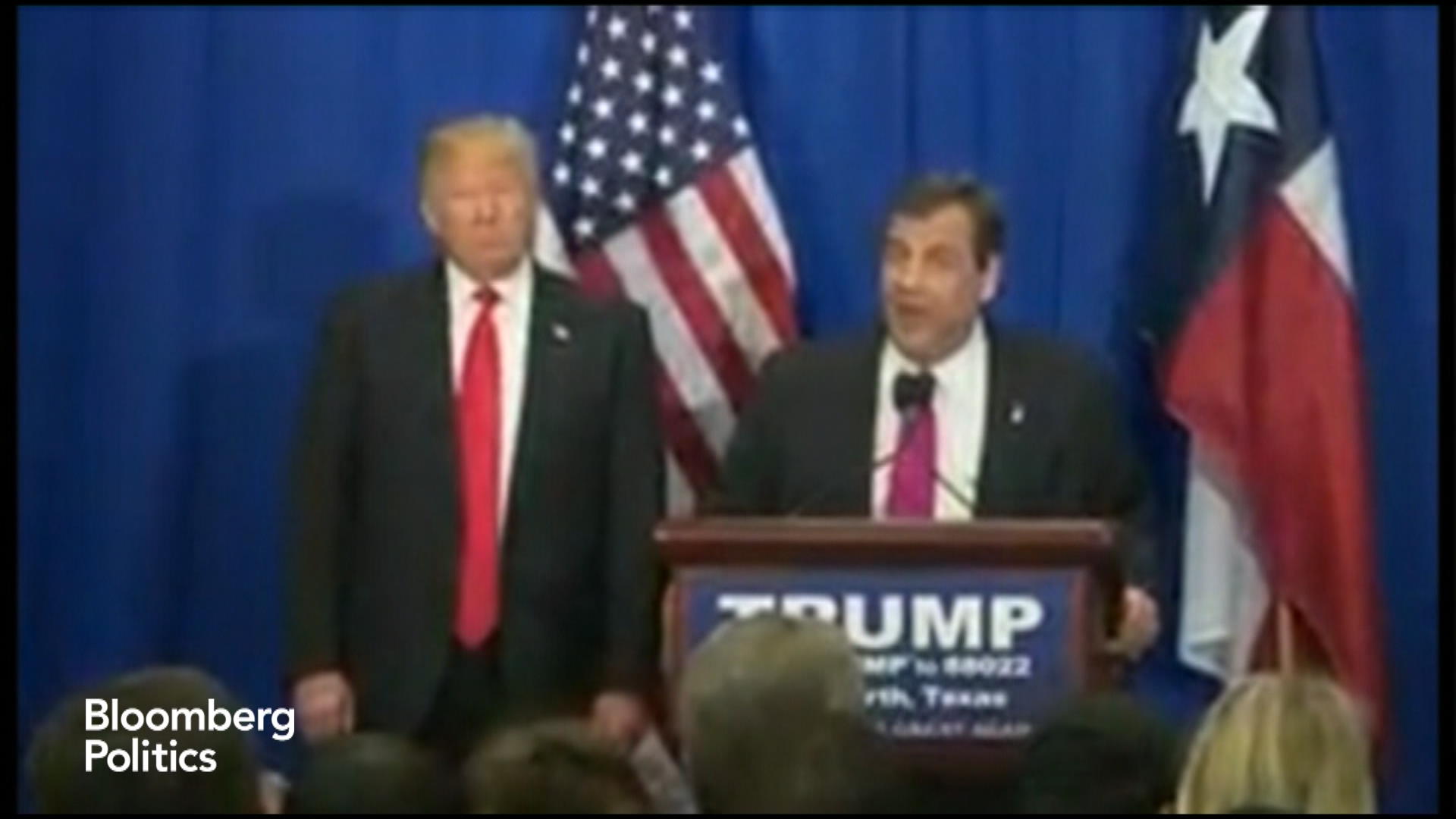 Watch Chris Christie Endorses Donald Trump Bloomberg