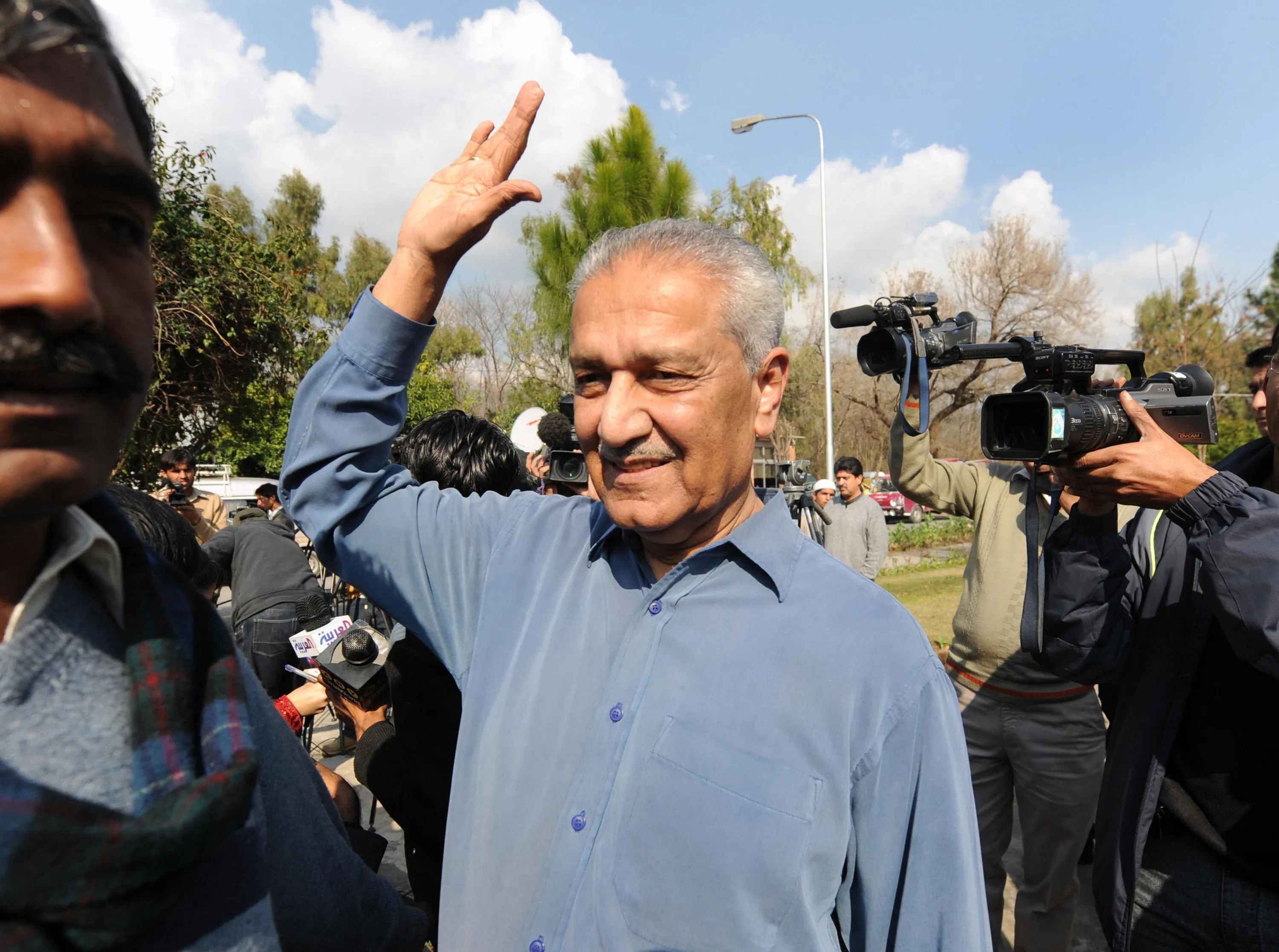 Abdul Qadeer Khan in Islamabad, Pakistan, in 2009.
