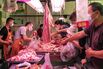 Food Market In Shanghai As China's Pork Rally Poses Inflationary Risk to Virus-Hit Economy