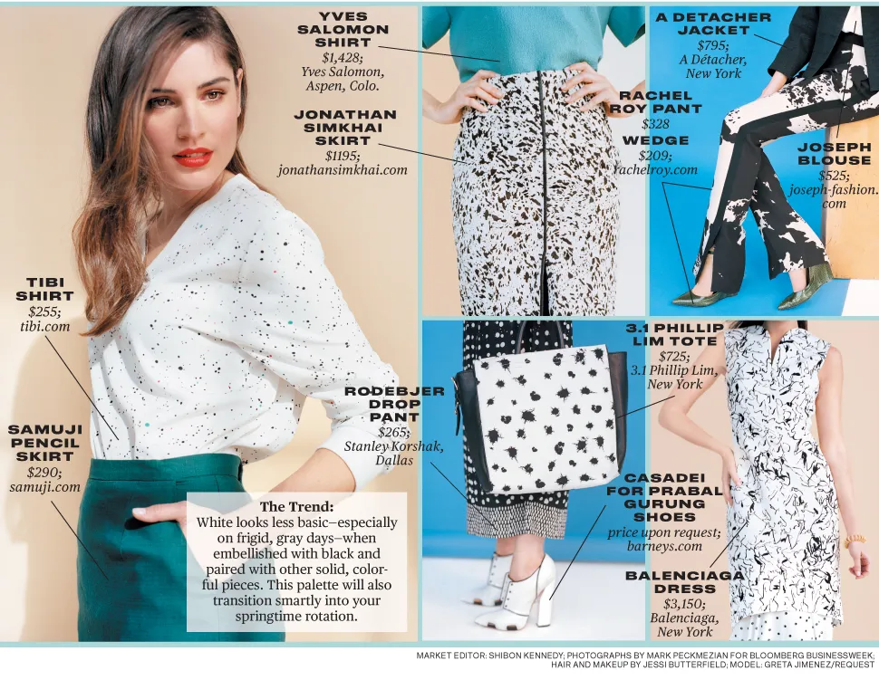 Pretty Winter Prints for Your Office Style