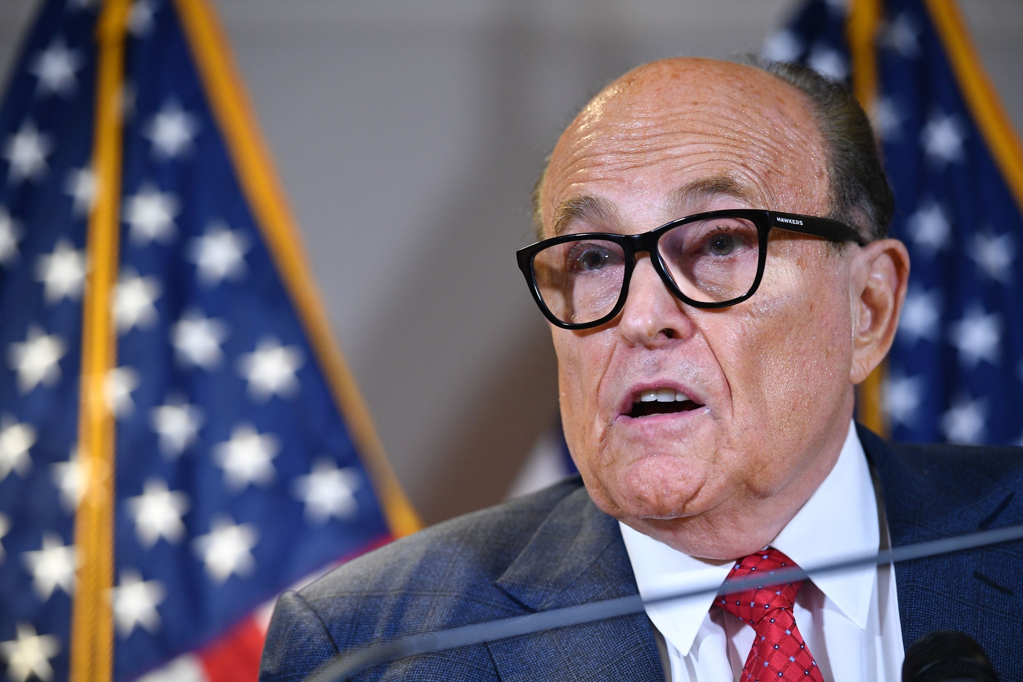 Rudy Giuliani Defends Delays In Georgia Election Workers Defamation