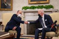 President Biden Holds Meeting With Israeli Prime Minister Naftali Bennett