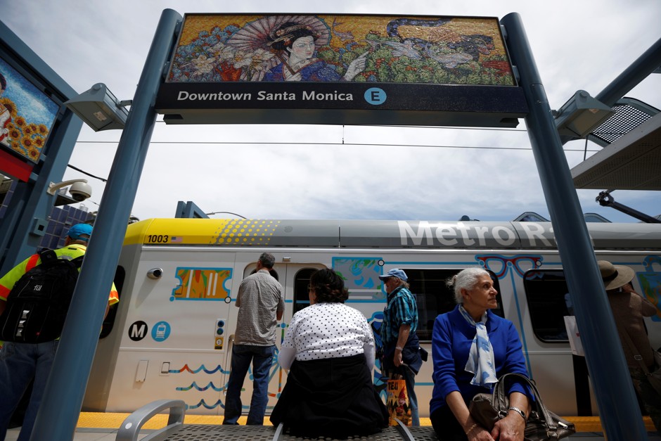 The L.A. Metro Expo Line extension opened in 2016, connecting downtown to the beach for the first time in 63 years.