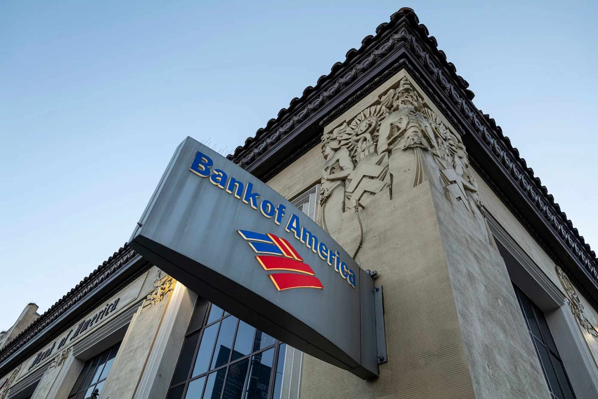 Bank of America branch in San Francisco.