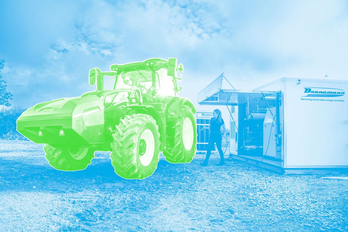 This Tractor Runs on Manure - Bloomberg