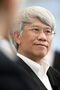 Joseph Yam, chief executive of the HKMA, news conference