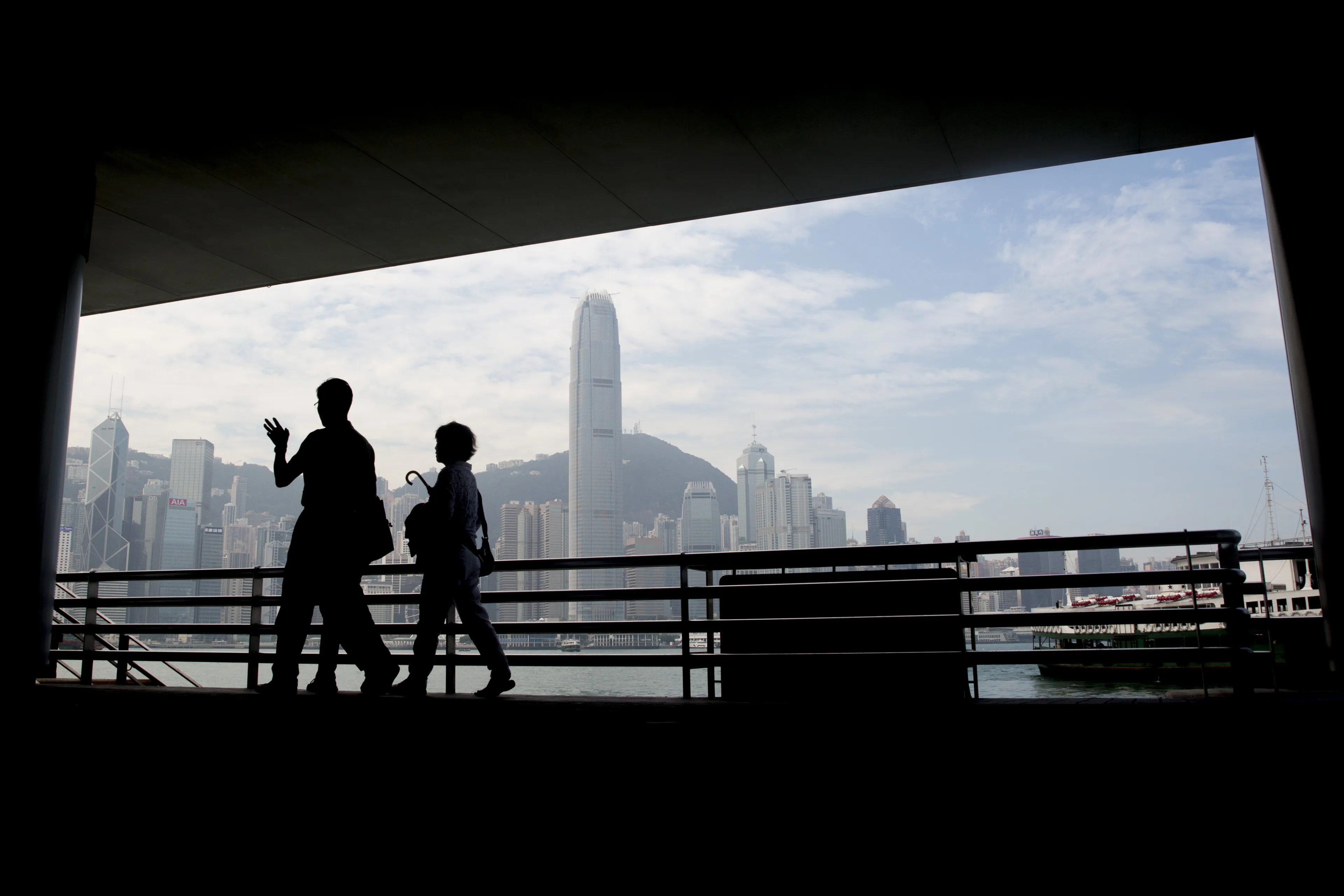 General Views Of Hong Kong Skyline As Protests Continue