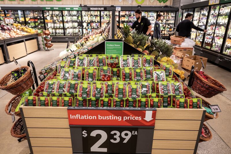 Amazon Fresh grocery store in Schaumburg, Illinois, US, on Monday, July 24, 2023.