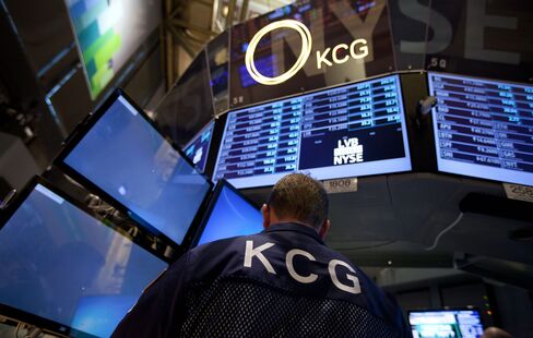 KCG Trader at The New York Stock Exchange