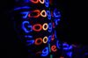 LONDON, ENGLAND - AUGUST 09: In this photo illustration, The Google logo is projected onto a man on August 09, 2017 in London, England. Founded in 1995 by Sergey Brin and Larry Page, Google now makes hundreds of products used by billions of people across the globe, from YouTube and Android to Smartbox and Google Search. (Photo by Leon Neal/Getty Images)