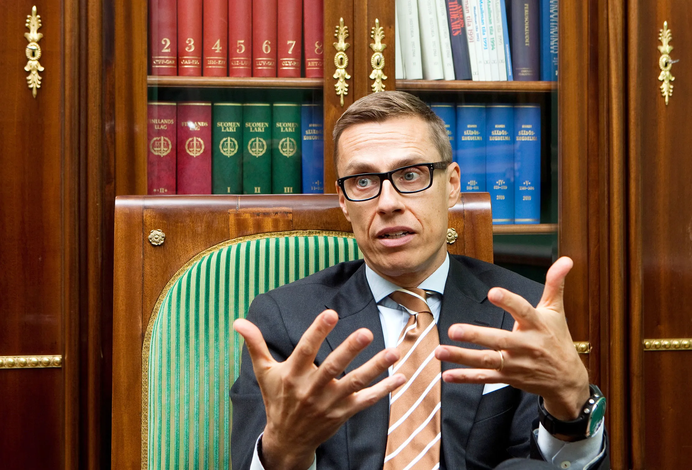 Alexander Stubb, Finland’s prime minister.
