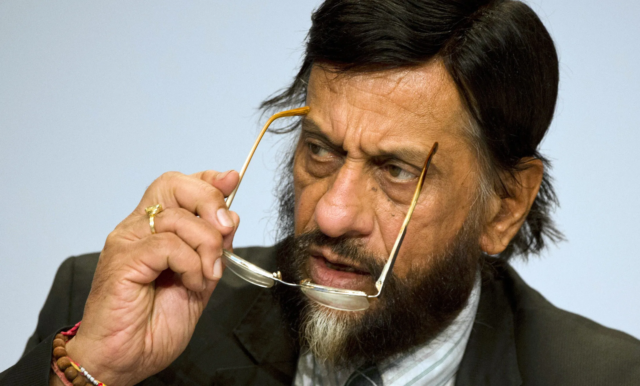 Rajendra Pachauri, chairman of the Intergovernmental Panel on Climate Change.
