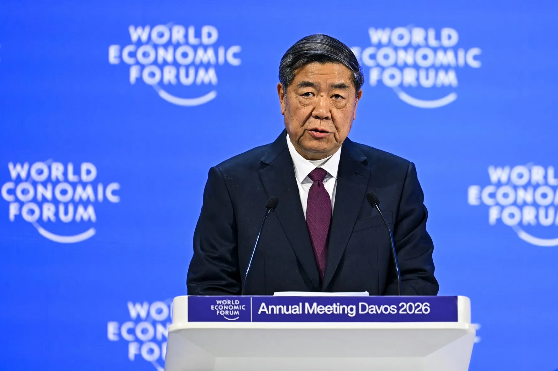 China Vice Premier Meets Dimon, Cook, Dalio, Others in Davos - Bloomberg