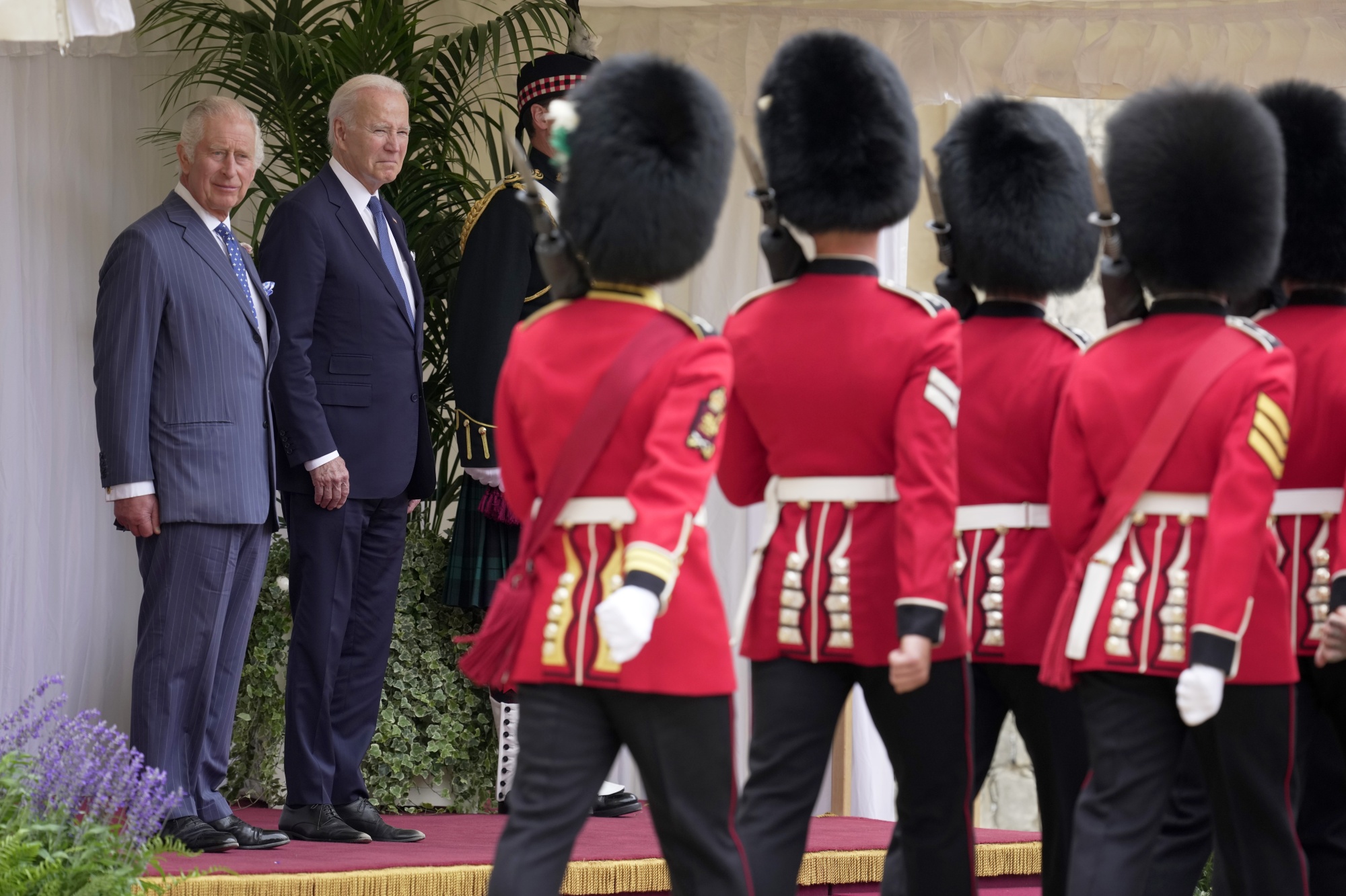 Joe Biden Meets The King At Windsor Castle As Flying UK Visit Nears End ...