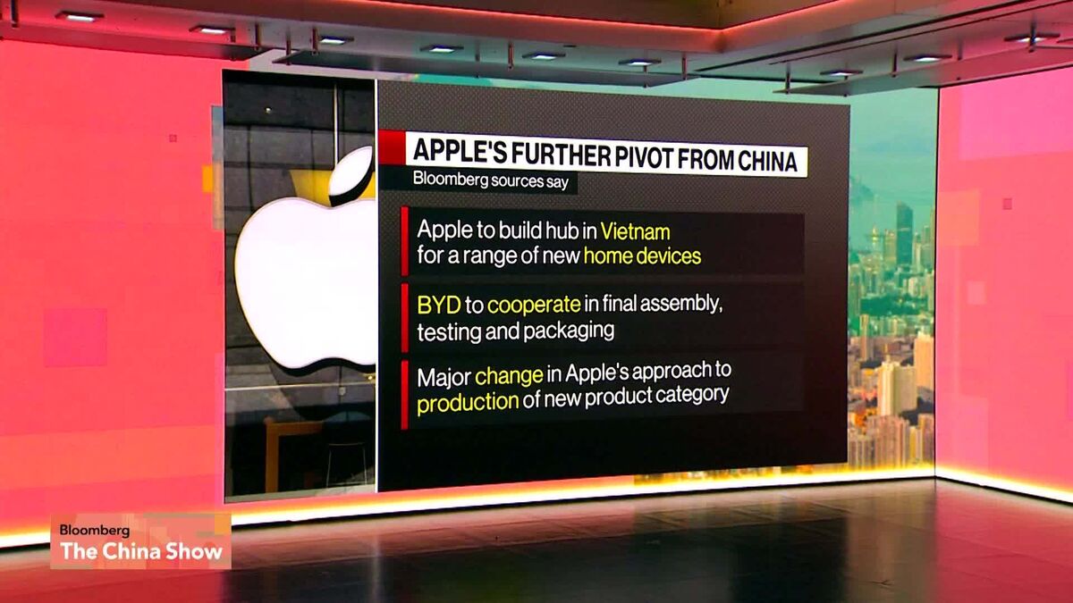 Apple to Build Home Hub and Robot in Vietnam in Pivot From China