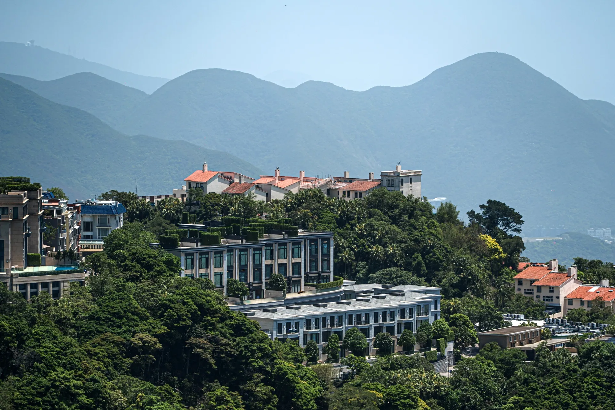 The mansions at 1 Plantation Road in Hong Kong.