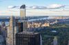 The One57 skyscraper in the Midtown Manhattan.