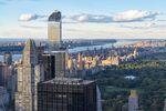 The One57 skyscraper in the Midtown Manhattan.