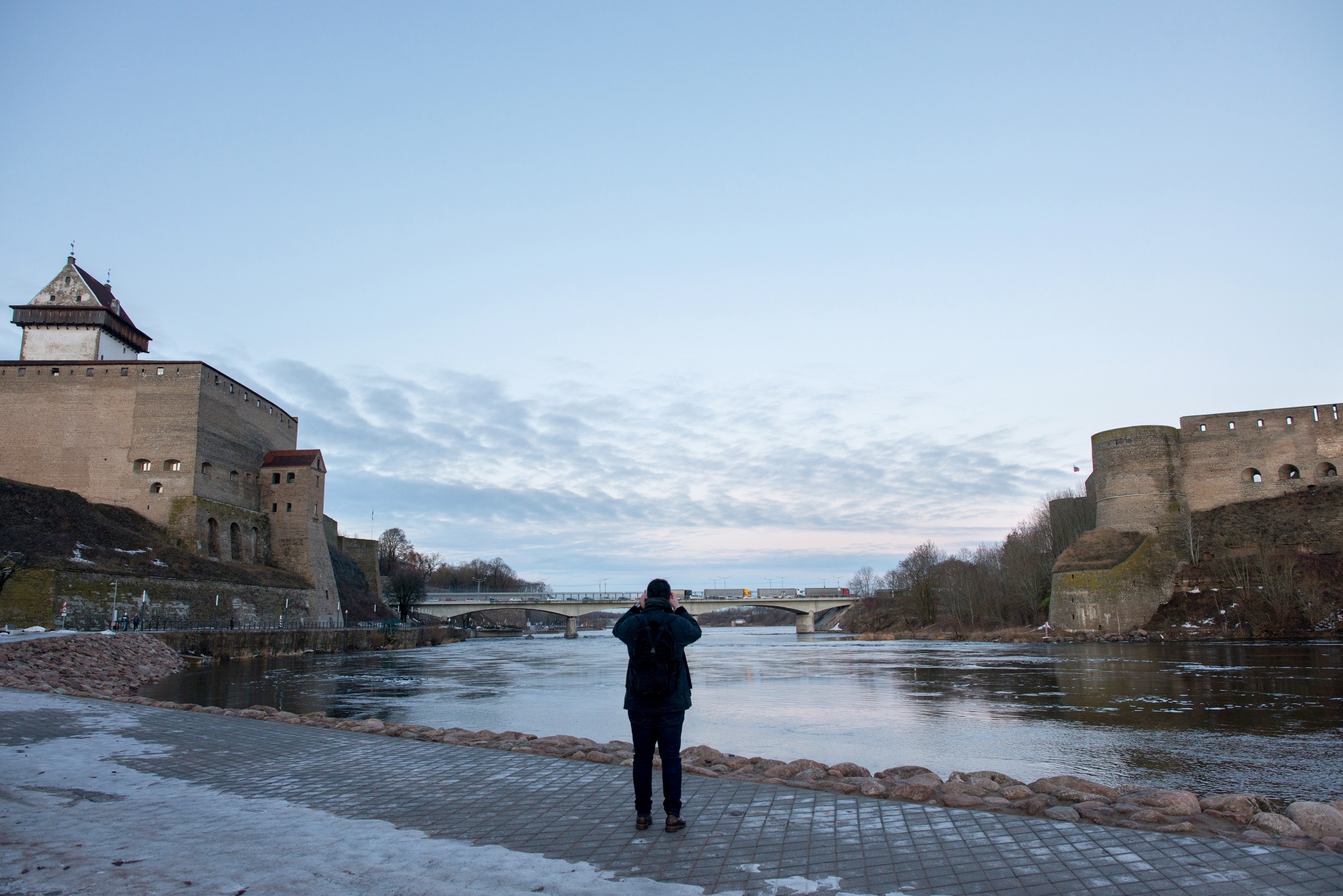 The Russia-Estonia&nbsp;frontier at Narva has long been a flashpoint for tensions.