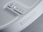 A Sonos wireless speaker.