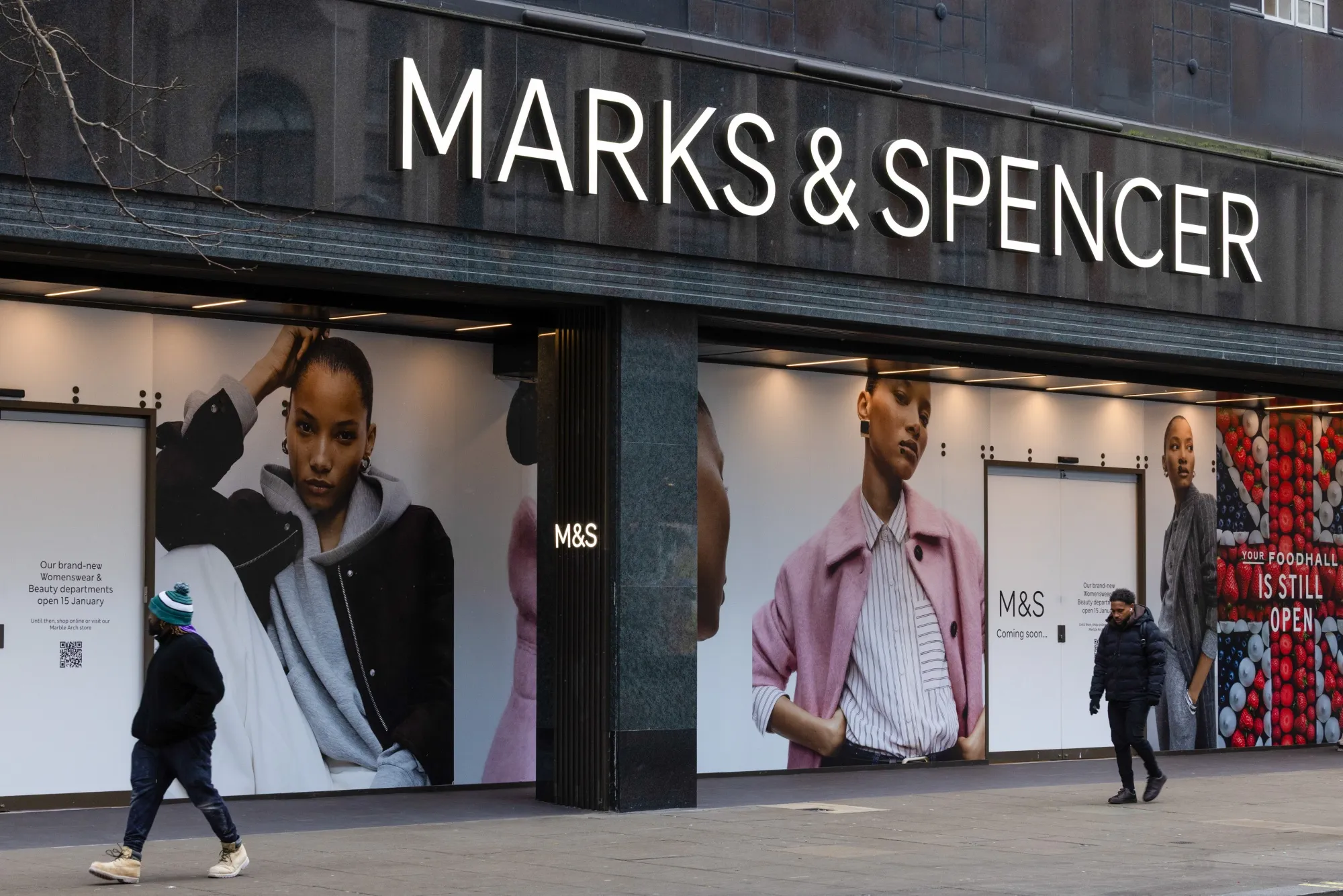 A Marks & Spencer Group Plc store in London.