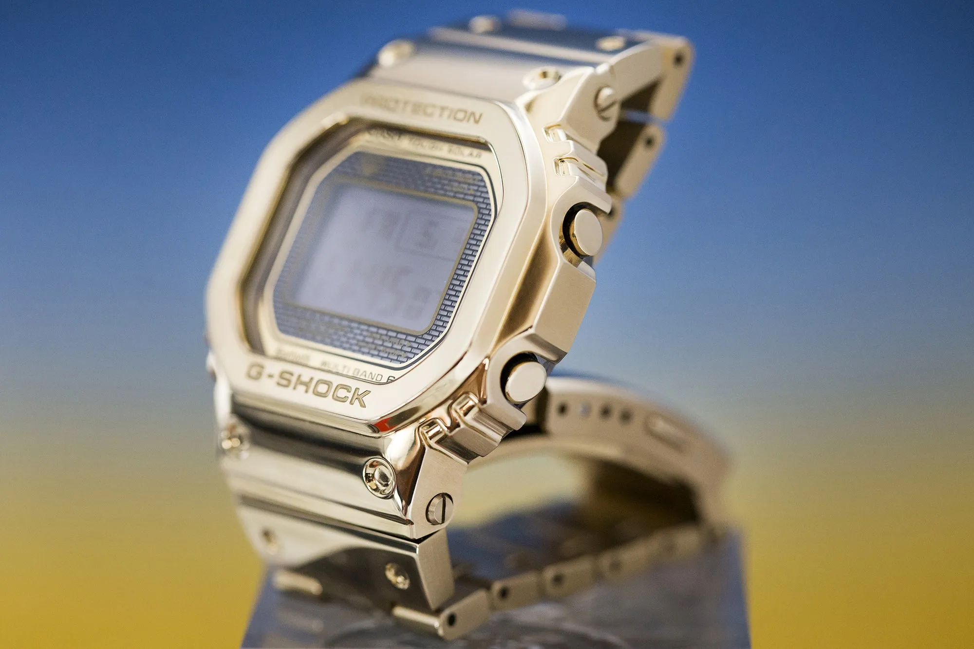 Gold Casio G-Shock GMW-B5000 Full Metal Review - Bloomberg