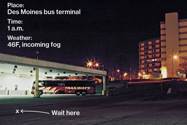 Greyhound Bus Travelers Protest Being Left Out in the Cold